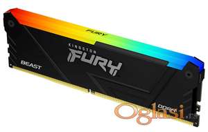 Memorija za kompjuter KINGSTON Fury RGB 8GB 3600MHz DIMM